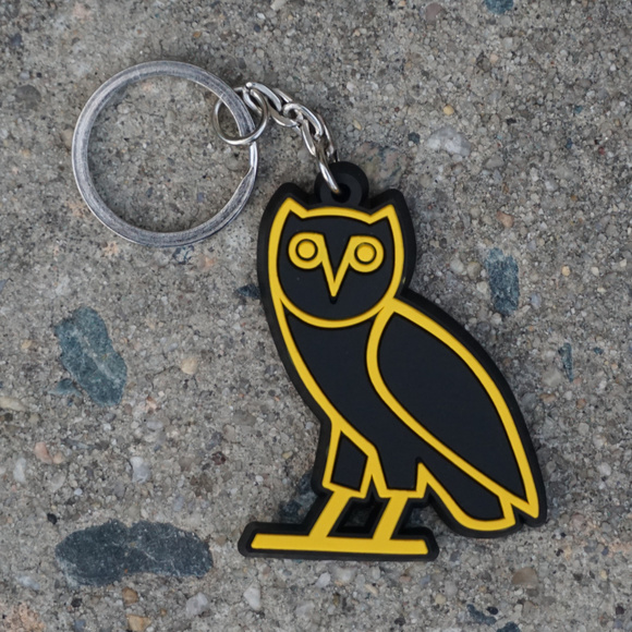 OVO Octobers Very Own Drake Owl Shoe Keychain
